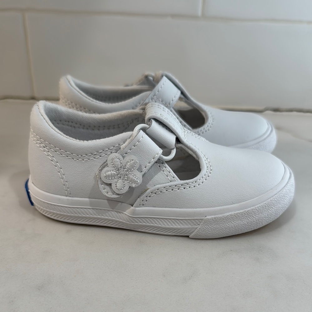 Toddler White Keds Shoes - New
